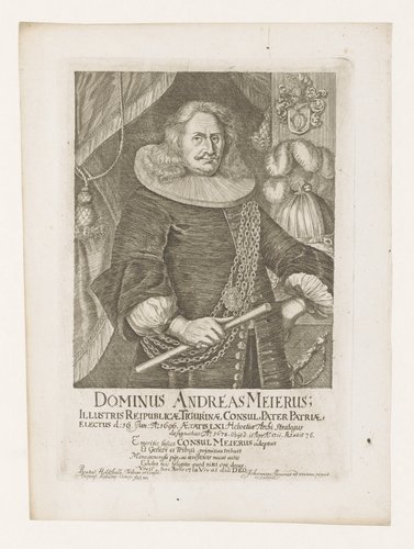Portret van Andreas Meyer