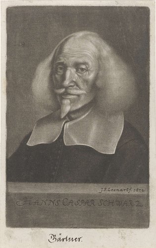 Portret van Hans Caspar Schwartz