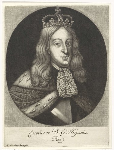Portret van Karel II, koning van Spanje