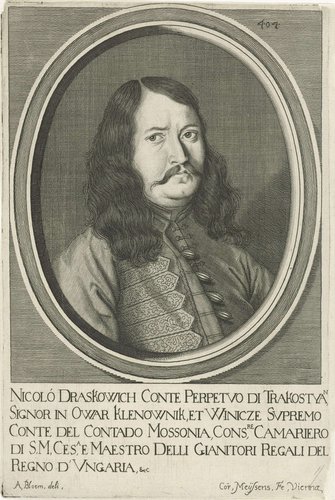 Portret van Nikola Dras̆ković, graaf van Trakostyáni