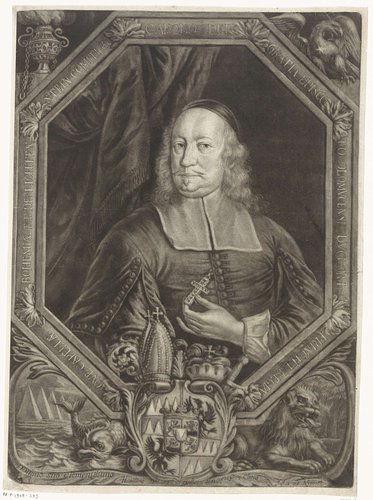 Portret van Karel, graaf van Liechtenstein-Castelcorn
