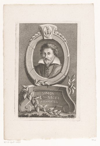 Portret van Simon Lomniczky von Rudecz