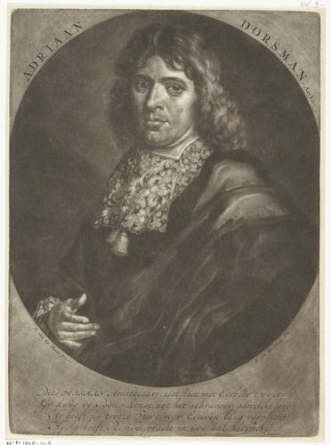 Portret van Adriaan Dortsman