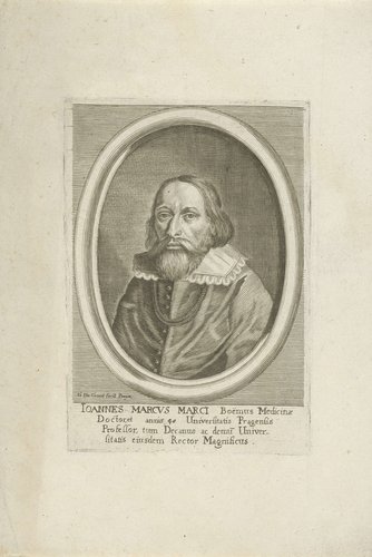 Portret van Johannus Marcus Marci