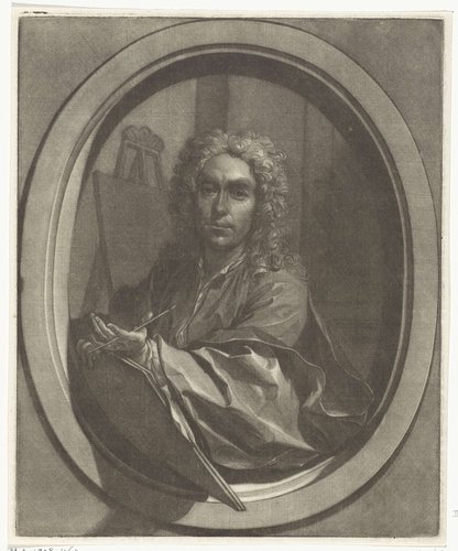 Portret van Nicolaas Verkolje