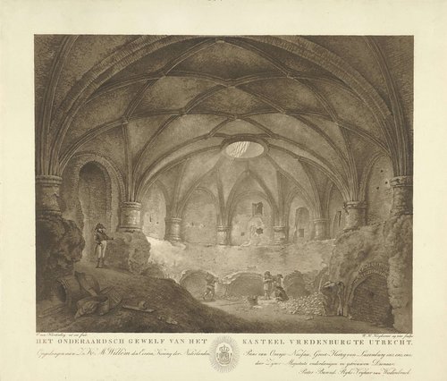 Gewelf van het kasteel Vredenburg