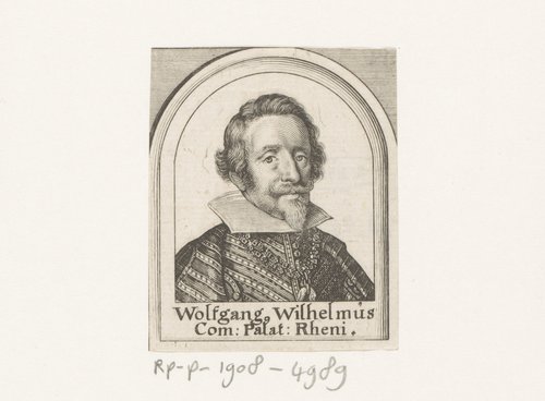 Portret van Wolfgang Willem van de Palts-Neuburg by Matthäus Merian (I)