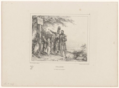 Grens van Frankrijk by Nicolas Toussaint Charlet