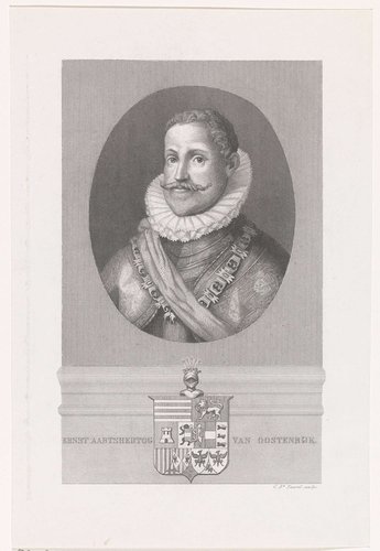 Portret van Ernst by Edouard Taurel