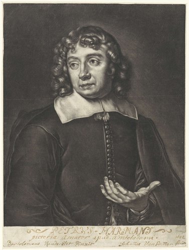 Portret van Petrus Harmans