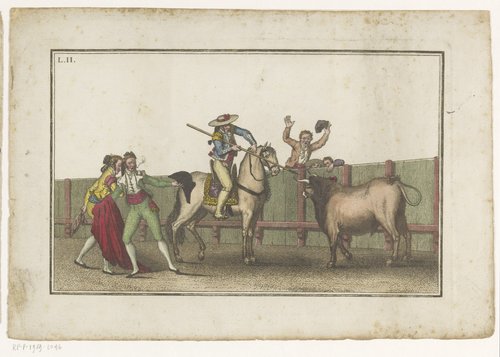 Coleccion de las principales suertes de una corrida de toros