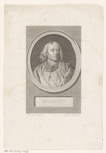 Portret van Jacques Bénigne Bossuet