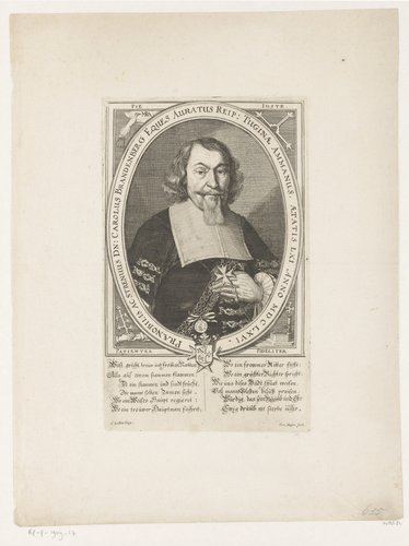 Portret van Carolus von Brandenburg