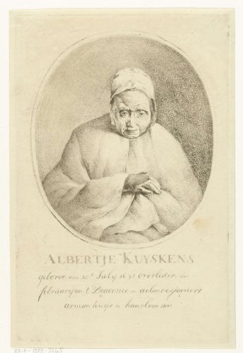 Portret van Albertje Kuyskens