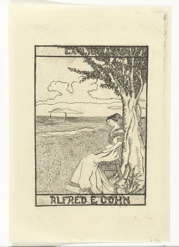 Ex libris van Alfred E. Cohn