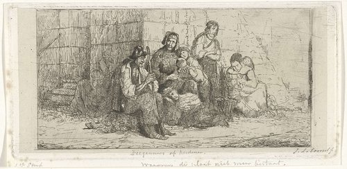 Groep Roma by Jacobus Ludovicus Cornet