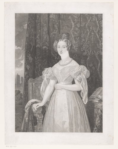 Portret van Louise Marie van Orléans