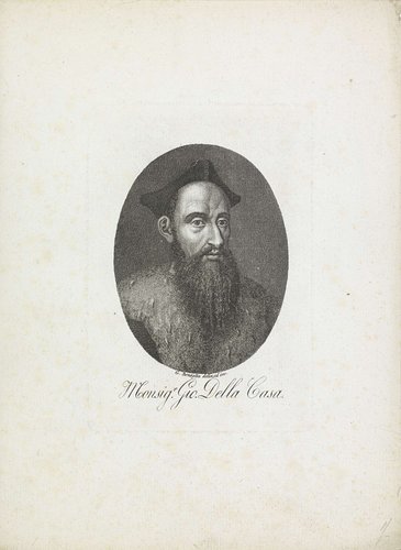 Portret van dichter Giovanni Della Casa
