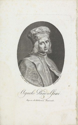 Portret van politicus Agnolo Pandolfini