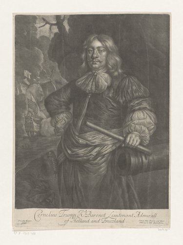 Cornelius Trump K.t Baronet Leiutenant Admirall of Holland and Freezland