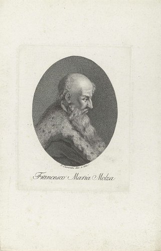 Portret van humanist en dichter Francesco Maria Molza