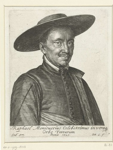 Portret van Raffaelo Menicucci