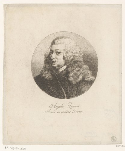 Portret van Angelo Quirini