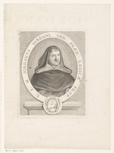 Portret van Iordanus Iordani