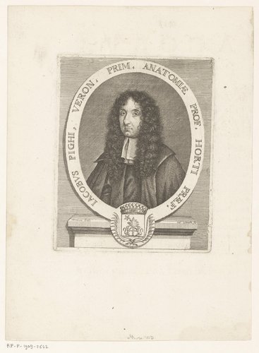 Jacobus Pighi, Veron, Prim, Anatomie Prof. Horti Praef