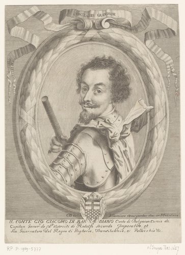 Portret van Giacomo da Barbiano