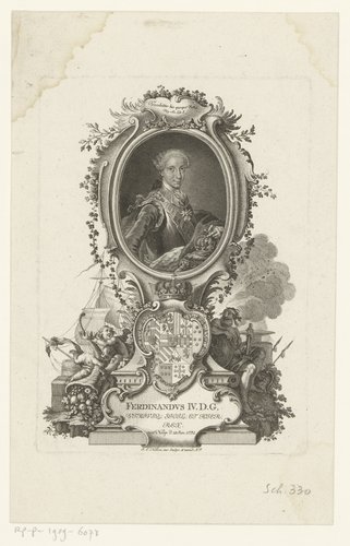Portret van Ferdinand IV
