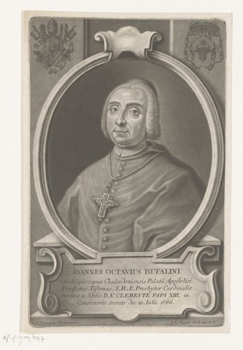 Portret van Giovanni Ottavio Bufalini