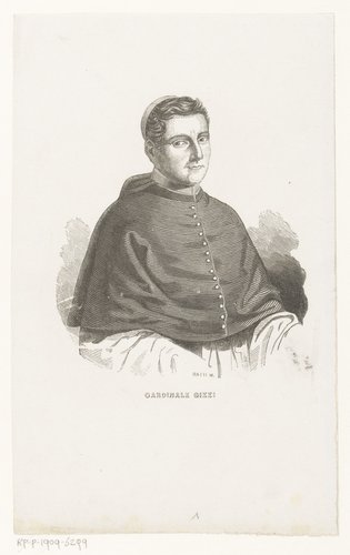 Portret van kardinaal Tommaso Pasquale Gizzi by Francesco Ratti
