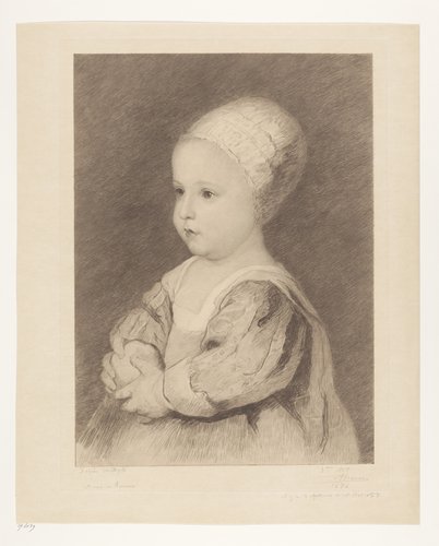 Portret van een onbekend kind