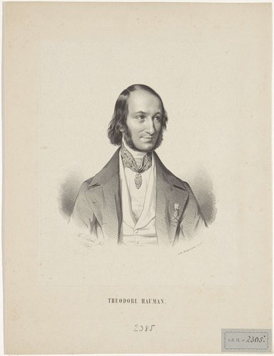 Portret van Theodore Hauman