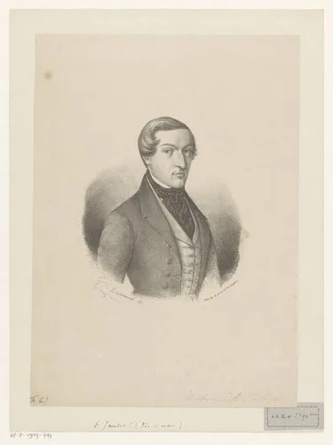 Portrait of Frederik Charles Theodorus Deeleman