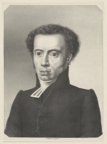 Portret van Samuel Gerhard Jorissen
