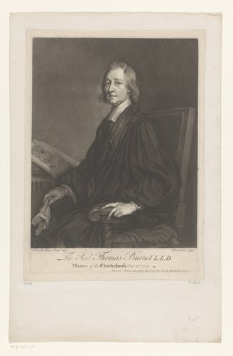 Portret van Thomas Burnet