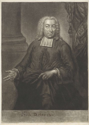Portret van Samuel Koenraad de Bruine