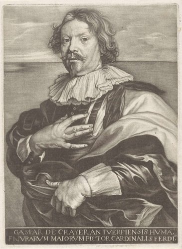 Portret van Gaspar de Crayer by anonymous