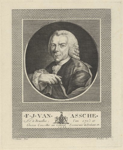 Portret van F.J. van Assche