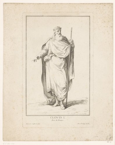 Clovis I. Roi de France.
