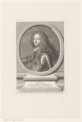 Portret van Lodewijk van Frankrijk
