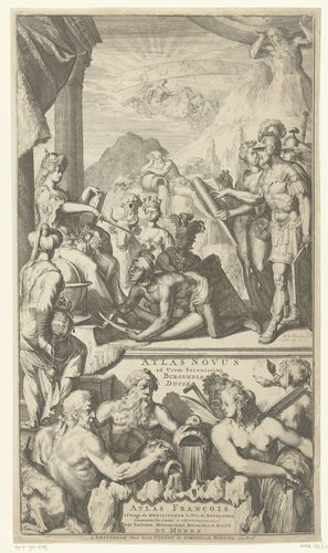 Atlas François. à l'Usage de Monseigneur le Duc de Bourgogne Contenant les Cartes, et des Empires, Monarchies, Royaumes, et Etats du Monde.