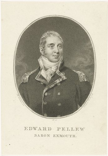 Portret van Edward Pellew