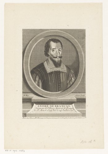 Portret van admiraal André de Brancas