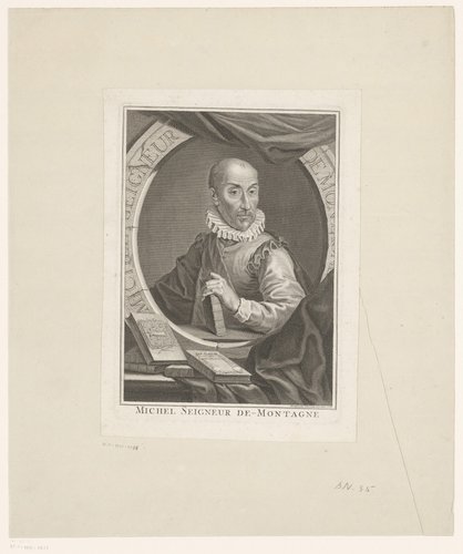 Portret van Michel de Montaigne