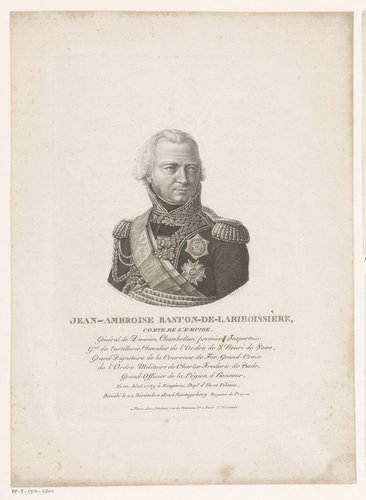 Portret van Jean Ambroise Baston de Lariboisière