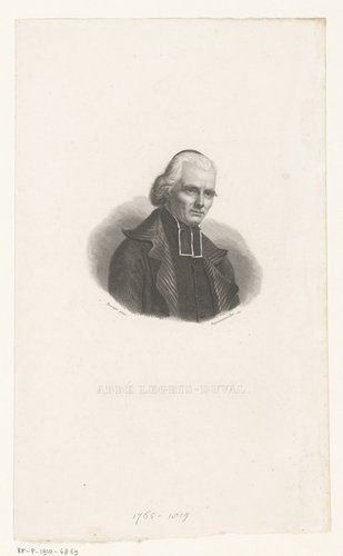 Portret van René-Michel Legris-Duval