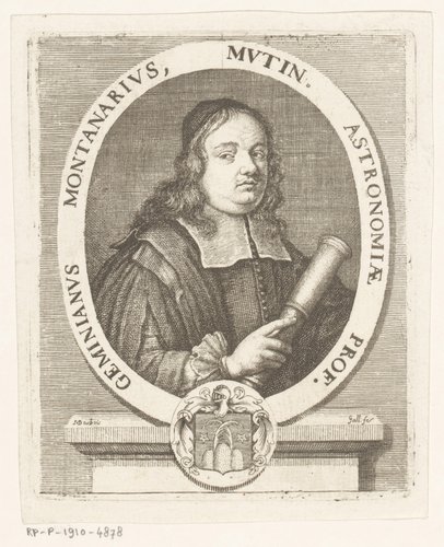 Portret van Geminiano Montanari